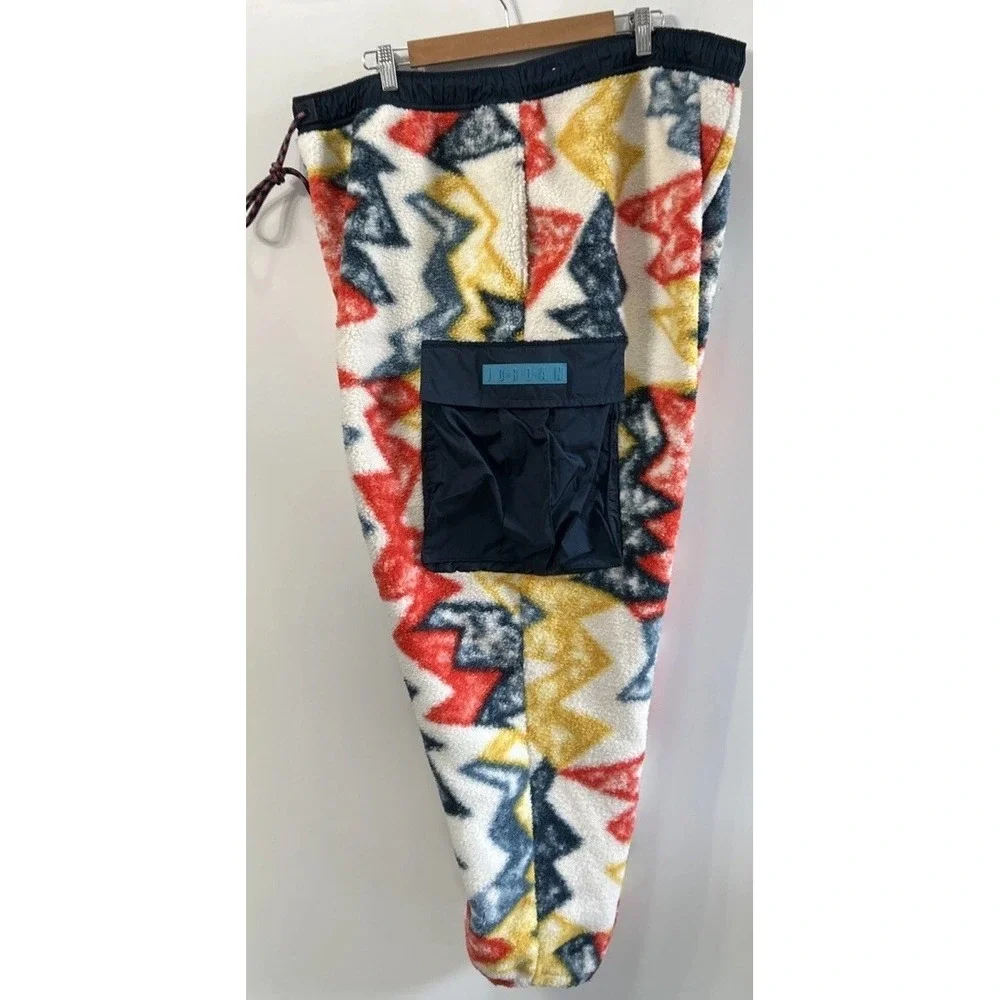Nike Jordan Essential Retro 90s Abstract Fleece Pants Joggers Mens 3XL‎ DC9730